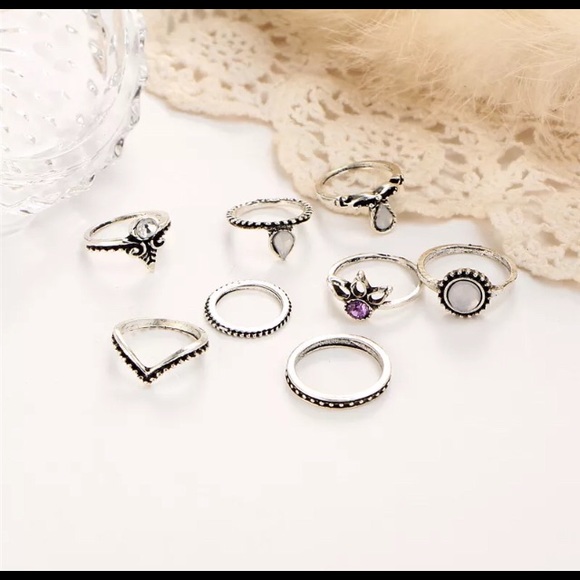 ❤️❤️❤️❤️❤️BOHO RING SET - Picture 2 of 5